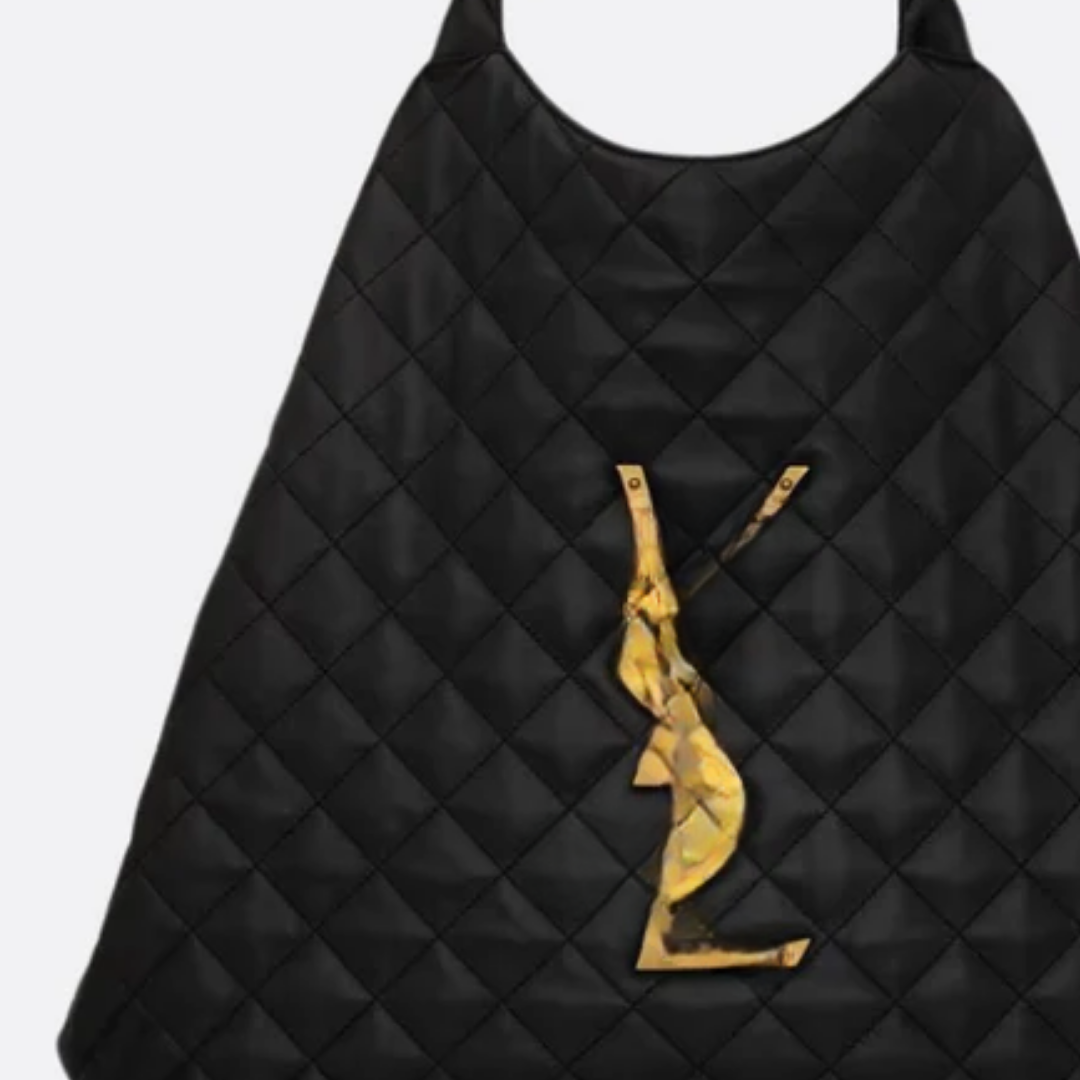 Gestepptes Lederhandtasche