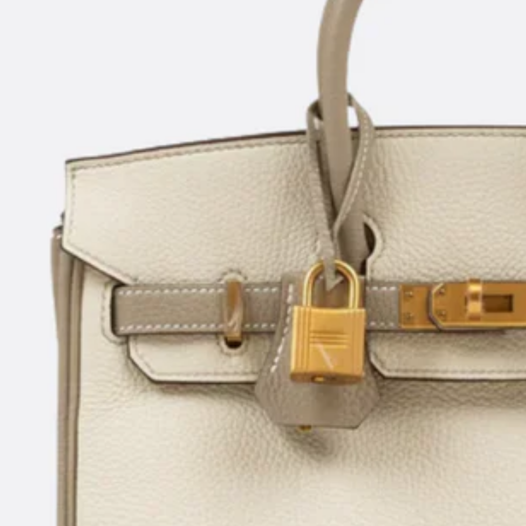 Klassische Lederhandtasche