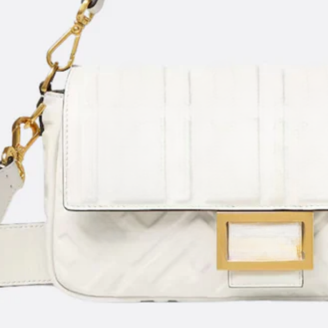 Rechteckige Schultertasche