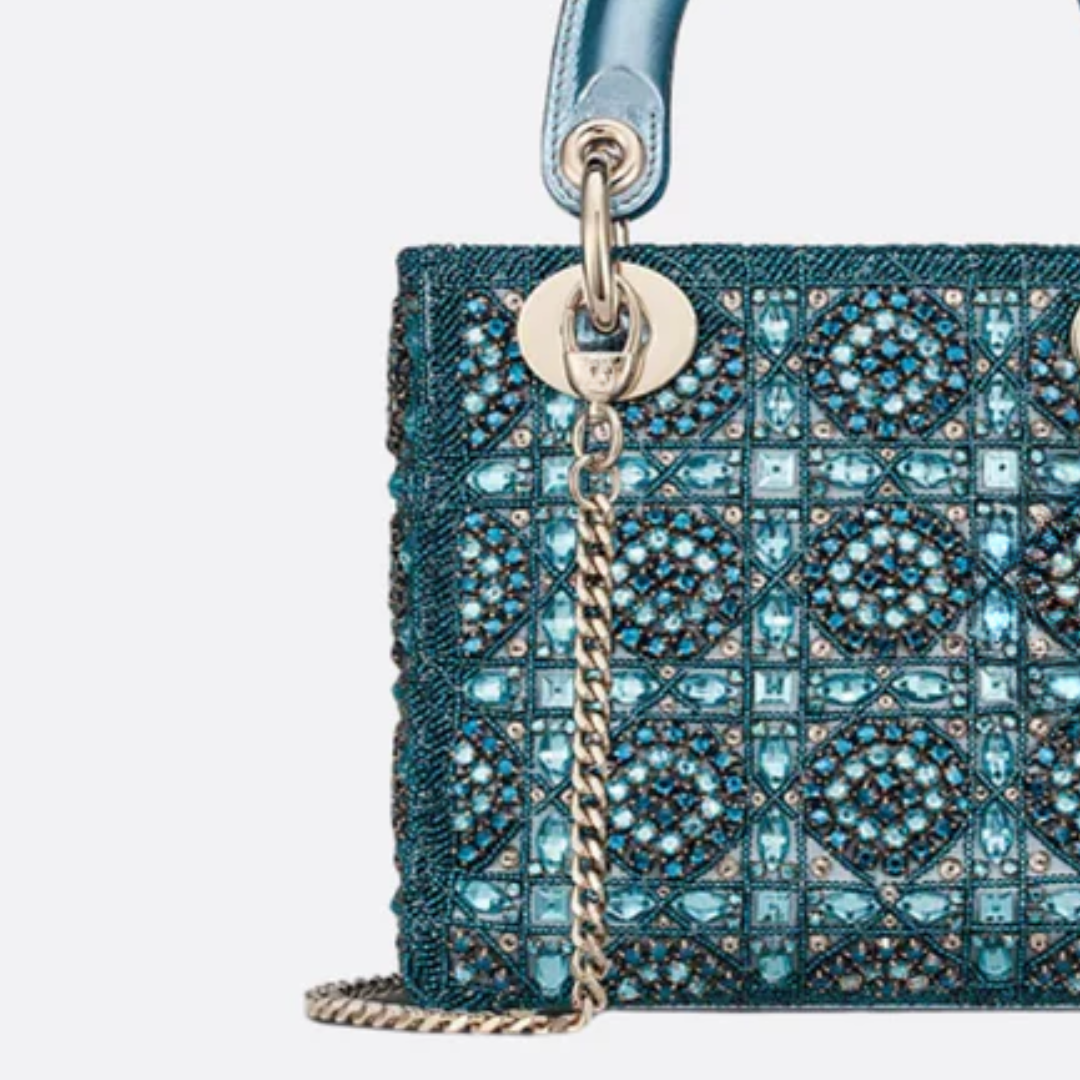 Mini Tasche mit Perlen