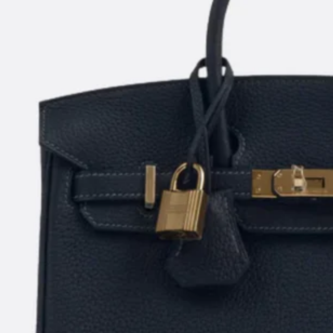 Klassische Lederhandtasche